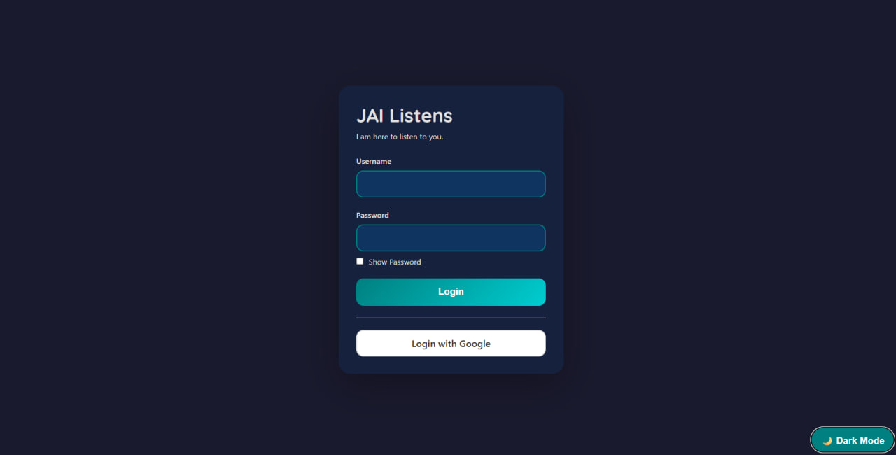 JAI Listens